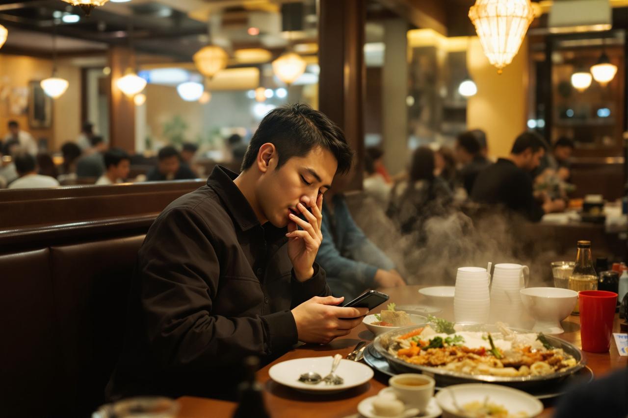 某大牌明星吃火锅被拍到偷偷用优惠券，网友直呼接地气